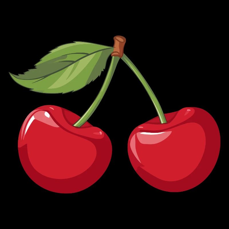 Lebendige Kirsche Illustration