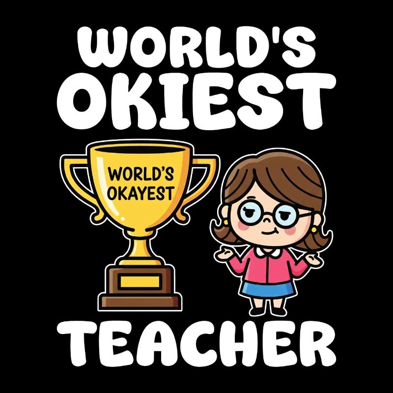 DER OKIGSTE LEHRER DER WELT - LEHRERGESCHENK