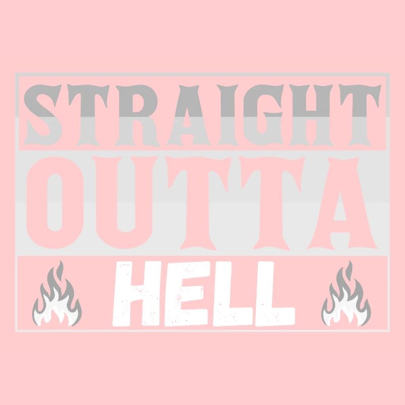 Straight Outta Hell Design