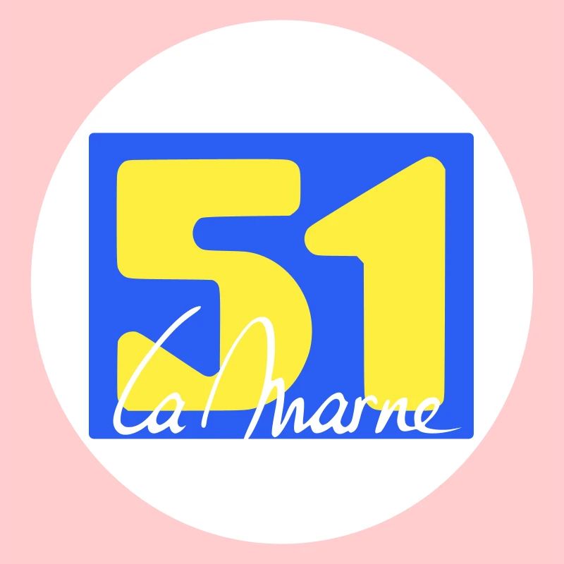 Ikonisches La Marne-Logo in leuchtenden Farben