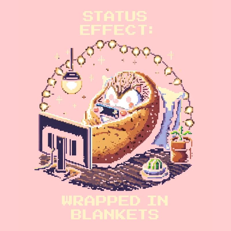 Status: Eingekuschelt in Decken