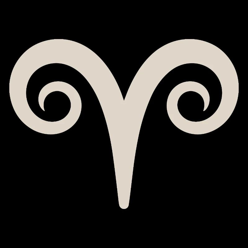 Widder Sternzeichen Symbol Aries Horoskop Widder