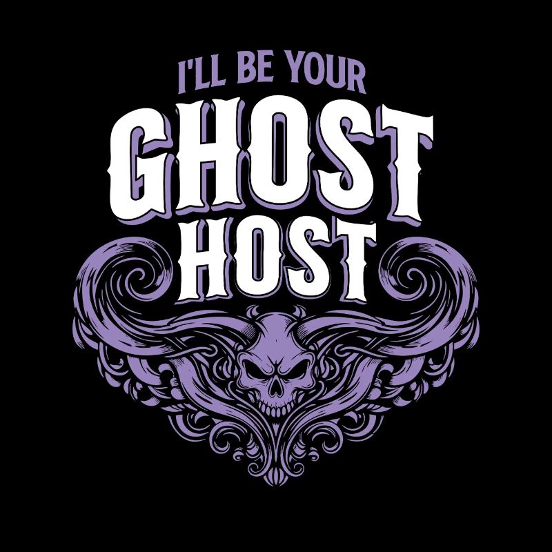 I'll Be Your Ghost Host — Spooky Host Invitation