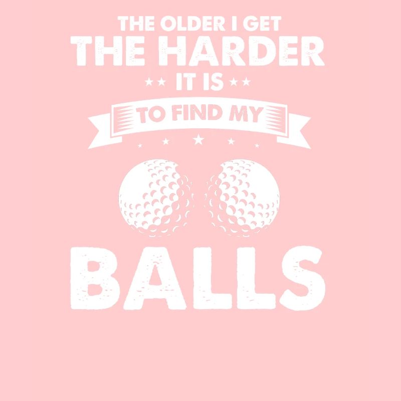 Plus difficile de trouver mes balles Golf Humour Citation