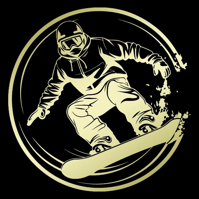 Snowboarder Silhouette