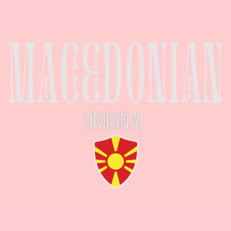Mazedonisches Original, ich liebe Mazedonien