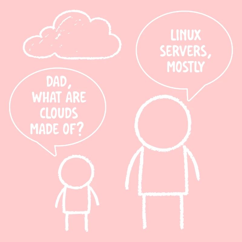 Papa Qu’est-ce que les clouds sont faits de serveurs Linux