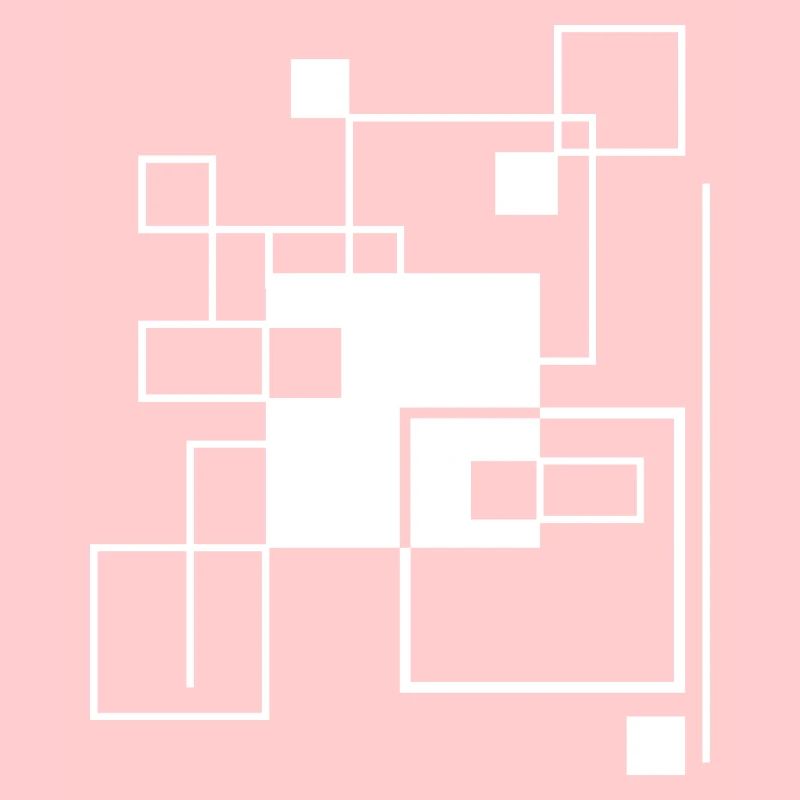 Geometric Gridline Mosaic composition