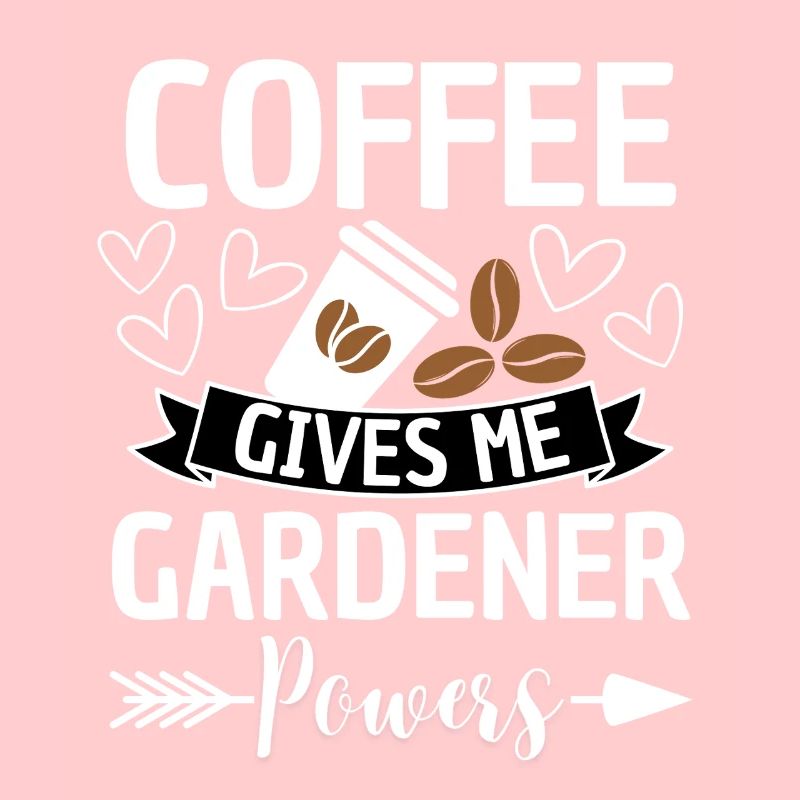 Kaffee verleiht Gärtnern Kräfte