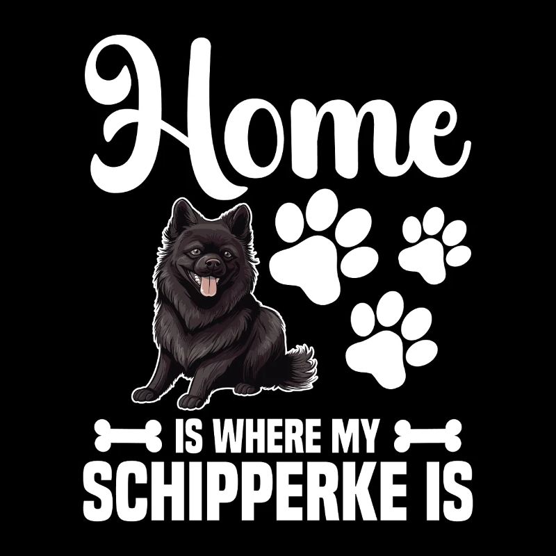 À la maison, c’est mon Schipperke