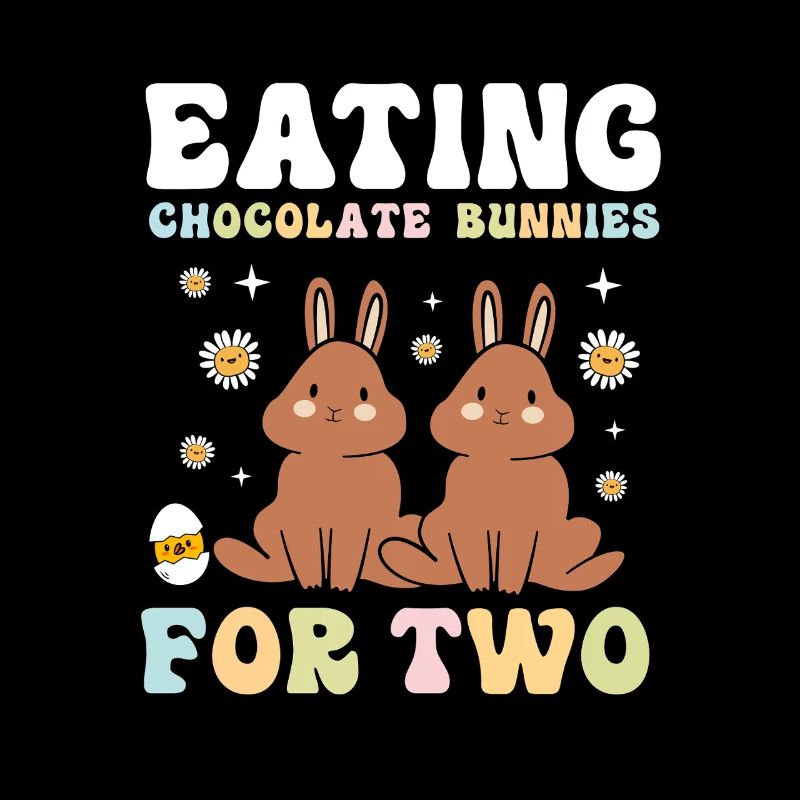 Werdende Mutter Ostern Gender Reveal