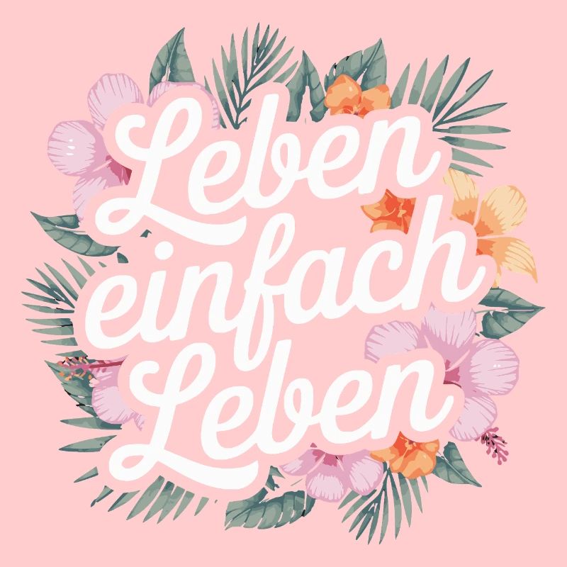 Vivre simplement - expressions positives