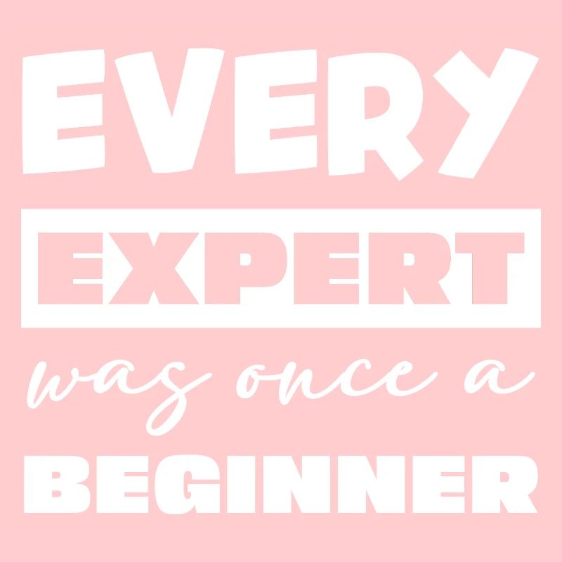 Every expert was once a beginner