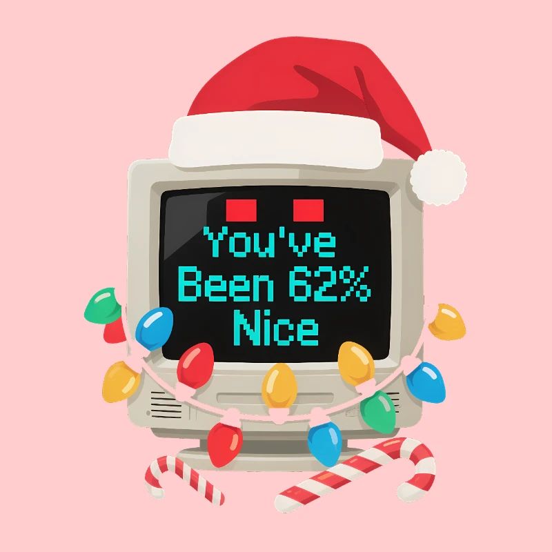 Computer Weihnachten KI Sarkastisch Tech Geschenk