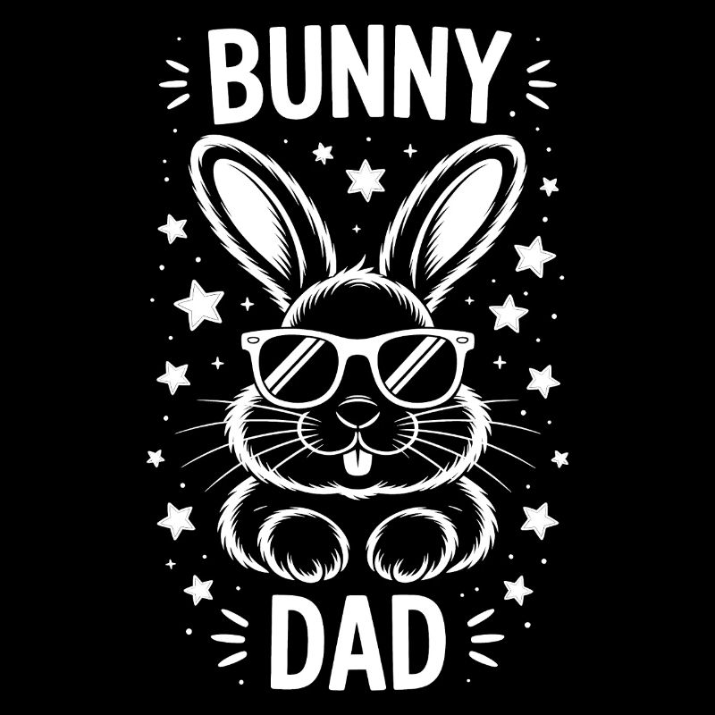Bunny Saying, Dad Rabbit, Father Bunny Gift