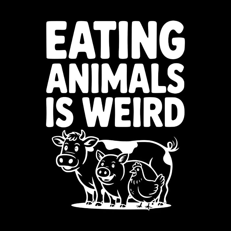 Manger des animaux, c’est bizarre