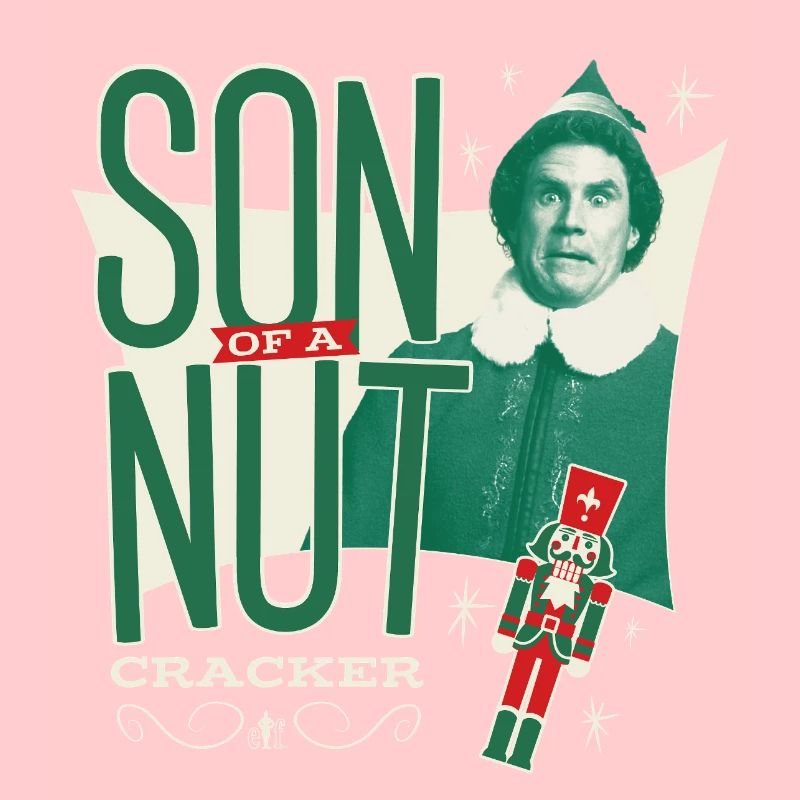 Buddy The Elf With Nutcracker & Quote