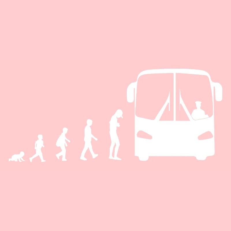 Évolution du bébé au chauffeur de bus