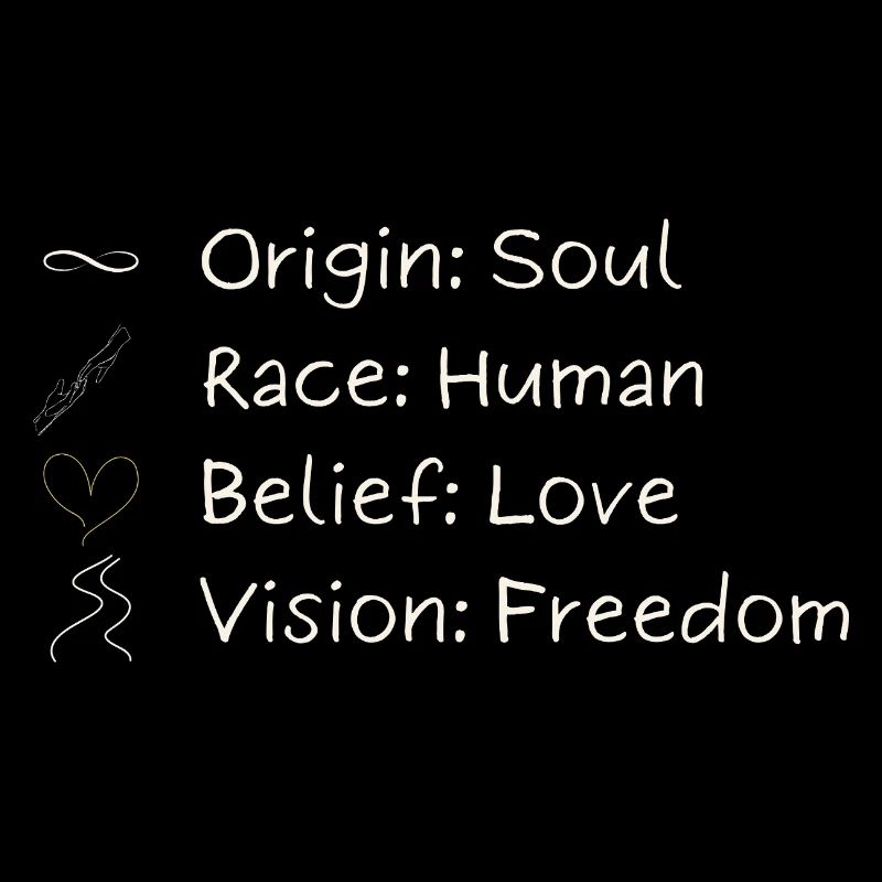One Vision. One Freedom. One Humanity.