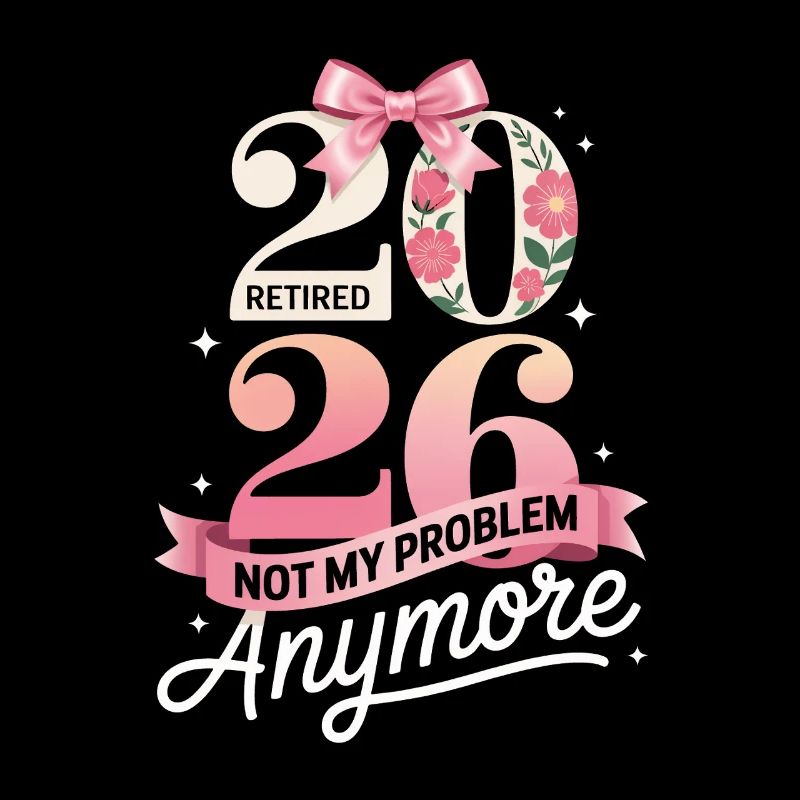 Retired 2026 Not My Problem Anymore