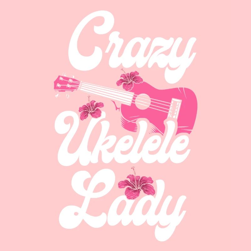 Hawaiian Ukulele Uke Crazy Ukulele