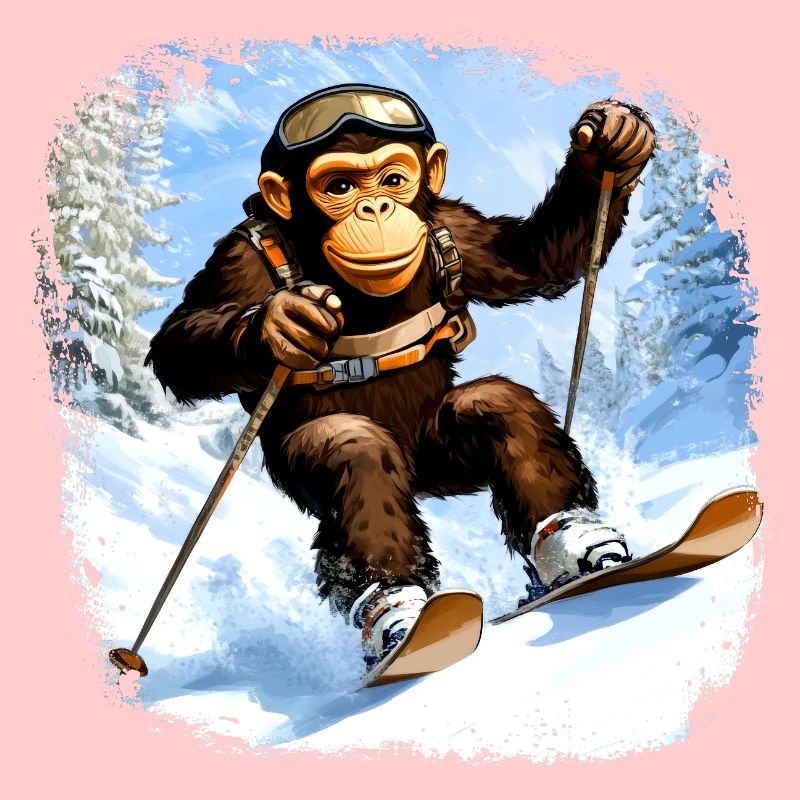Monkey Ski / Skier Monkey