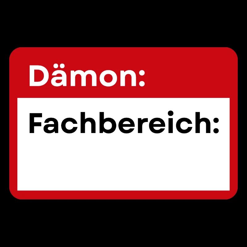 Dämonischer Fachbereich Badge