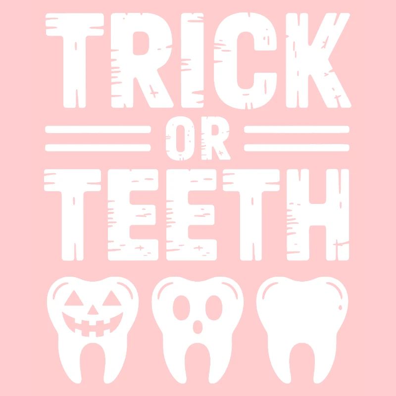 Trick oder Teeth Halloween-T-Shirt