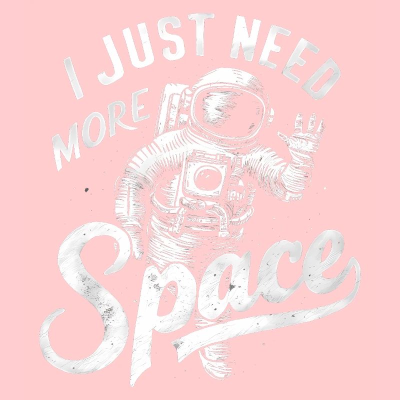 J’ai juste besoin de plus d’espace - Logo d’astronaute cool