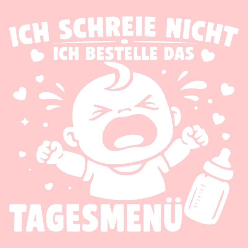 Je ne crie pas, je commande le menu du jour