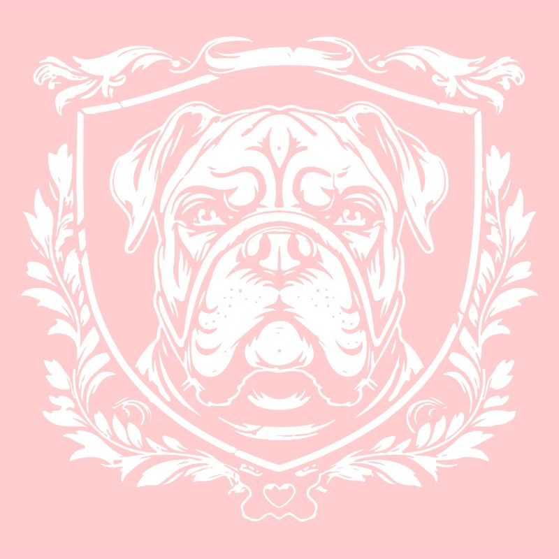 Blason du bouledogue à la période baroque
