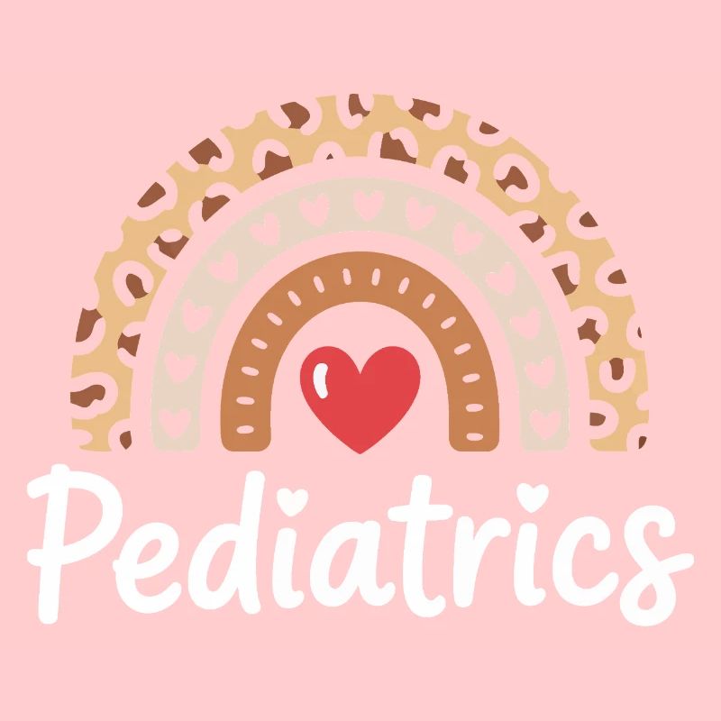 Pediatrics Rainbow Heart