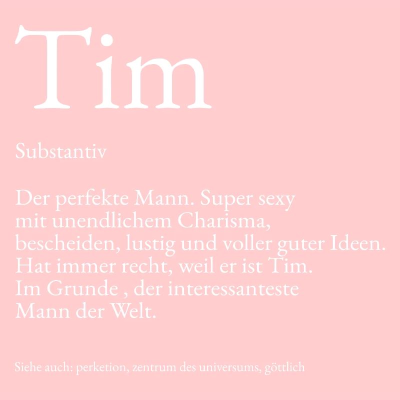 Tim Dictionary Explanation First Name Tim