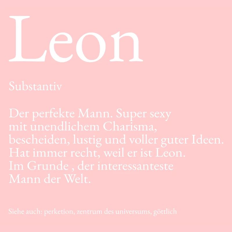 Leon Dictionary Explanation First name Lukas