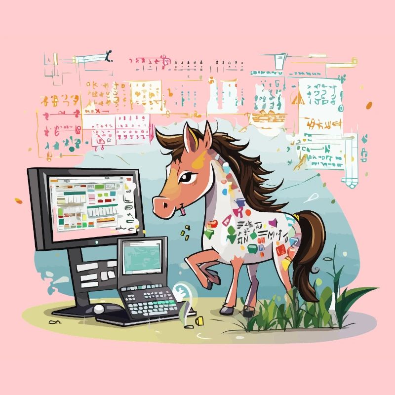 Digital Graffiti Pony