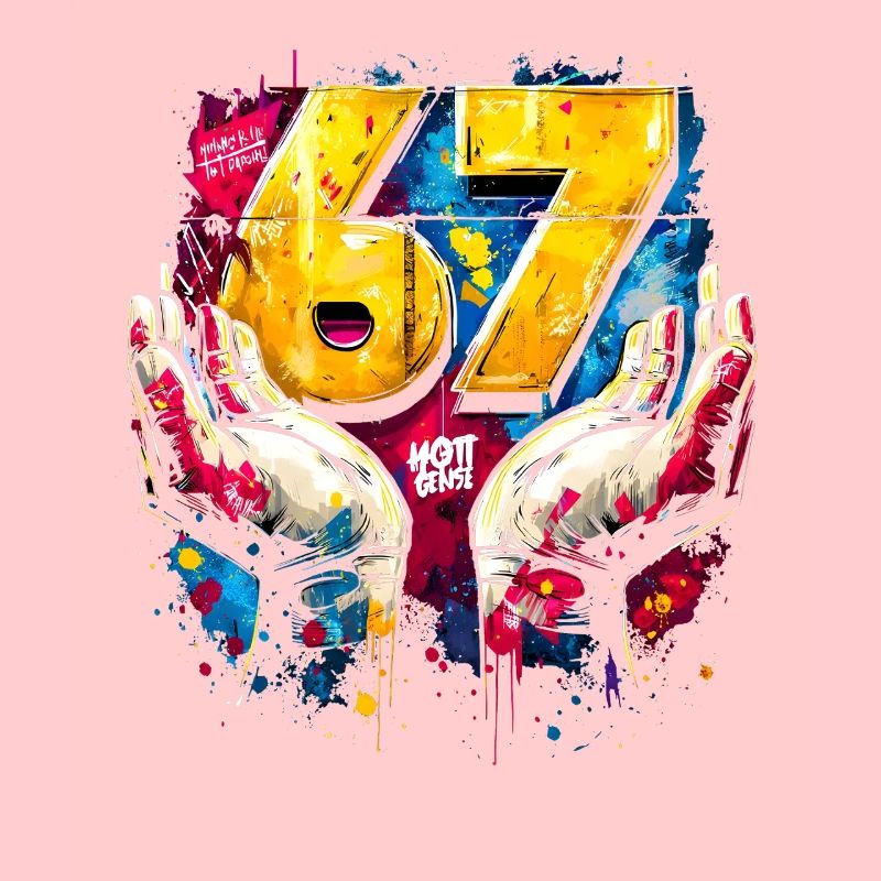 6 7 Mème du graffiti