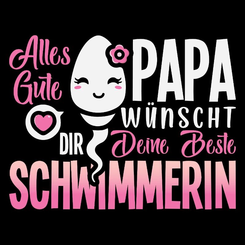 Alles Gute Papa wünscht dir dein bester Schwimmer