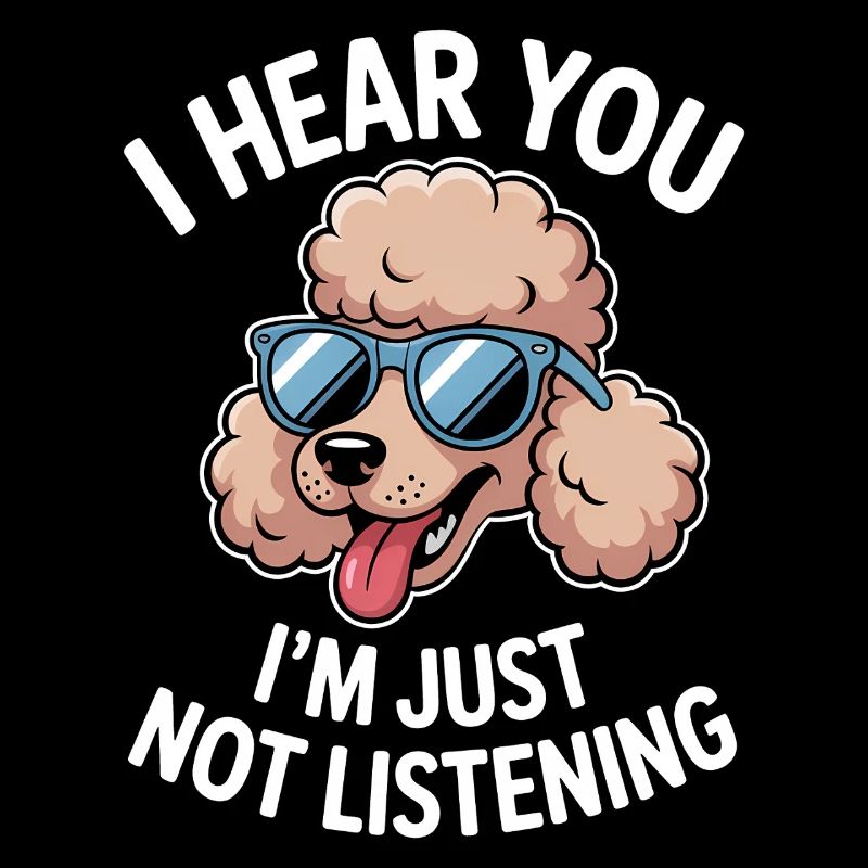 Paroles de caniche Caniche Cadeau drôle de caniche