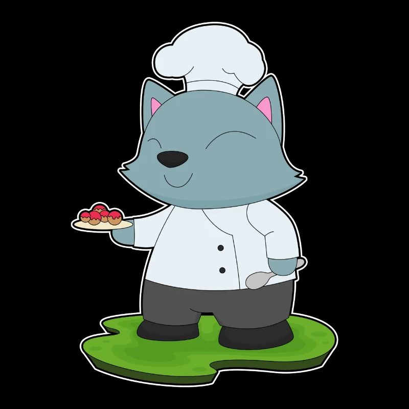 Cat Chef Pastry Cooking