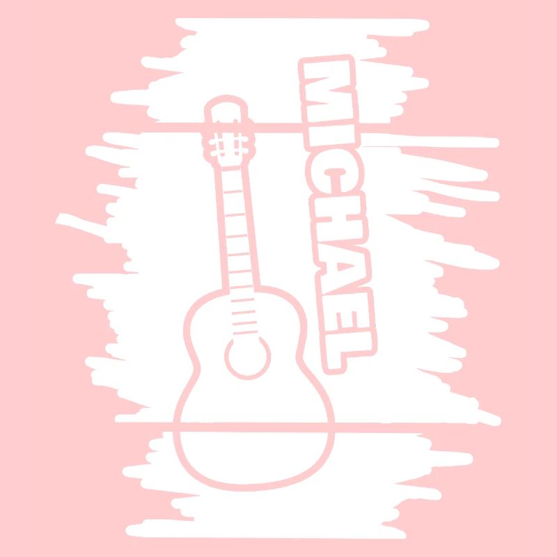 Michael as Playing the Guitar