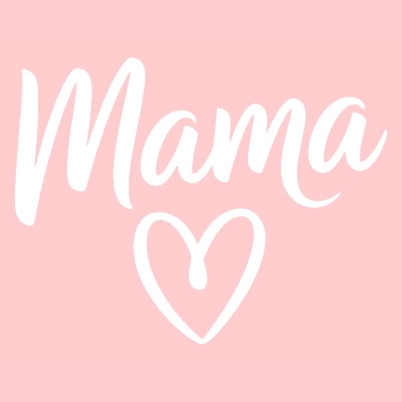 Typographie de l’écriture Mama Heart