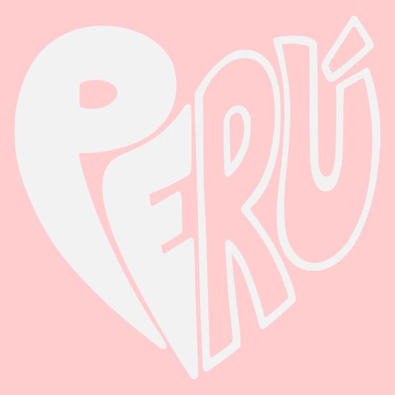 Peru Hand Drawn Logo - Color Variable