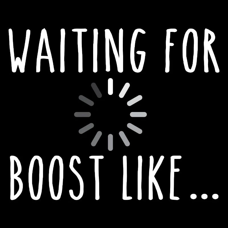 Attendre le boost comme une course turbo