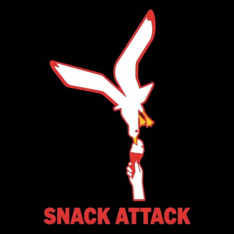 Attaque de Snack Glace de Mouette