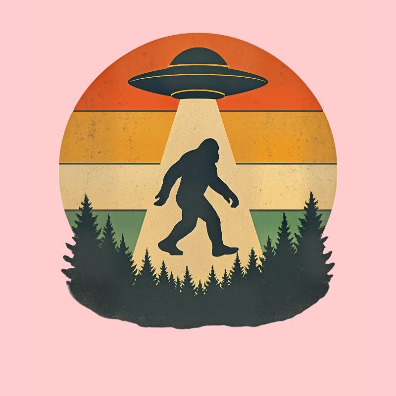 Alien Bigfoot UFO Sasquatch Believers Raumschiff