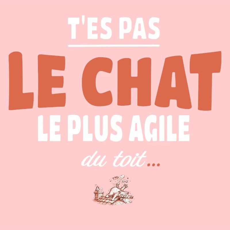 T’es pas le chat le plus agile du toit – Vanne