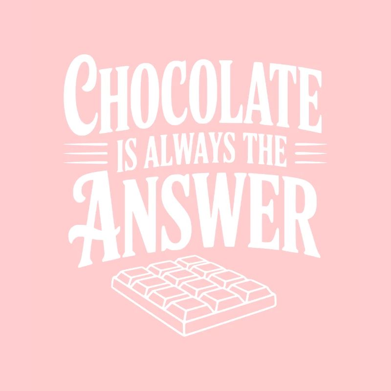 Le chocolat est toujours la solution