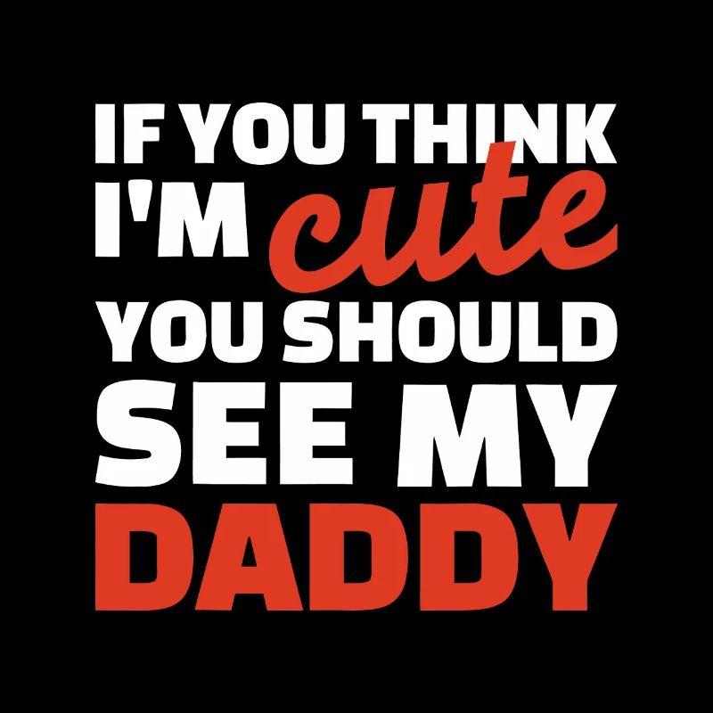 Papa Cute Bold Typography Tee