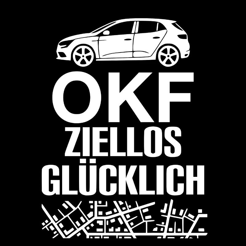 OKF Kontrollfahrt im Ort Dorf Ziellos Glücklich