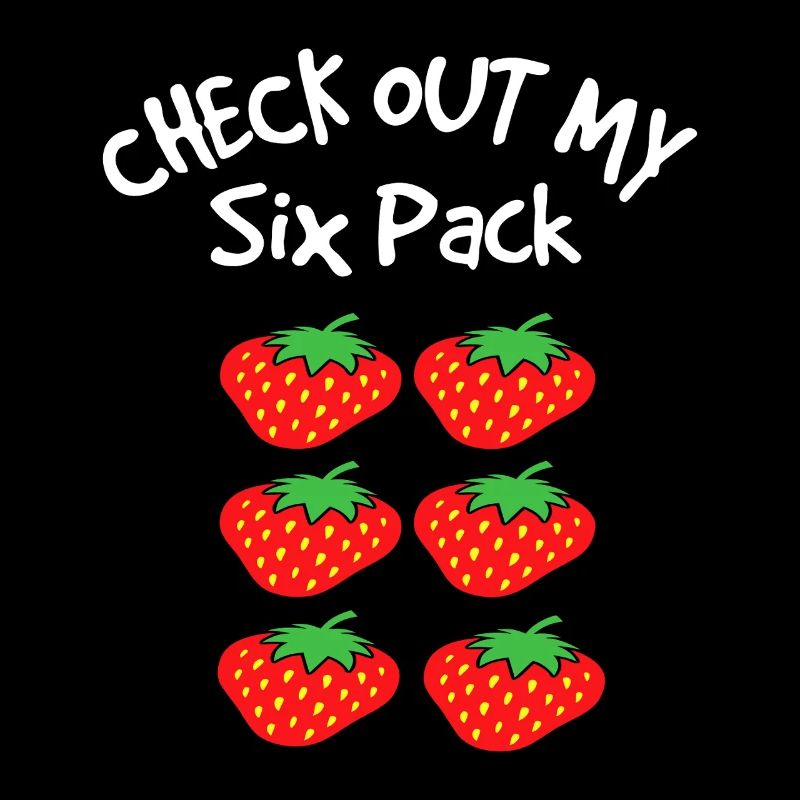 Strawberry Six Pack Graphic Tee